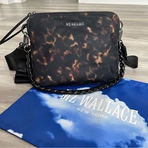 MZ WALLACE Bowery Crossbody Tortoise NWOT - similar to Madison